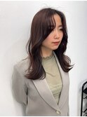 可愛くなりすぎない大人顔まわりレイヤーカット