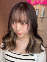 ロンドヴァリー 渋谷店(Lond vallee)&nbsp;メルティカラー似合わせカットウェーブミディアムレイヤーカット