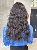 パーマロング、スパイラルパーマ、くるくるパーマ、ウェーブ
