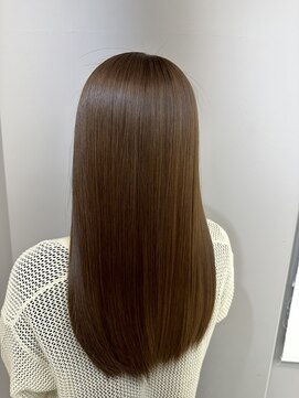 アン ビー(an B) 美髪_髪質改善カラー_オリーブベージュ