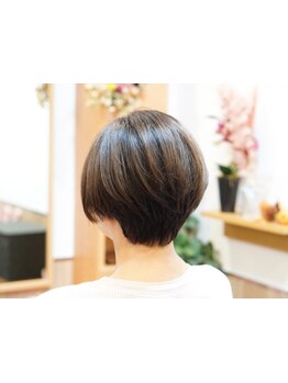 [女性専用個室サロン]大人女性のぺたんこお悩みを解決◇熟練したカット技術であなたに一番似合うスタイルに