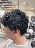 メンズカット/ハードパーマ