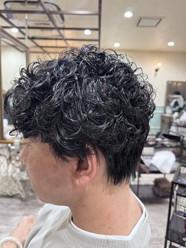 ラボヌールヘアーノーブル 新越谷店(La Bonheur hair noble) メンズカット/ハードパーマ
