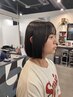似合わせカット+ハウタム髪質改善ストレート￥20800~