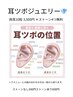 【耳つぼジュエリー】両耳１０個　選べるストーン４つ付き♪３，５００円