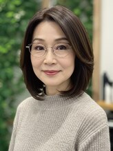 50-60代にオススメ★知的エレガントボブ