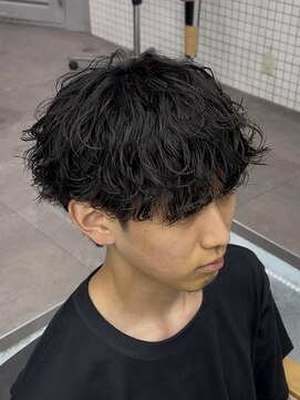 ゼストプール(ZEST POOL) シャドウパーマ　メンズパーマ　吉祥寺