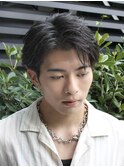スパイキーショート/フェザーショート/ブルーブラック