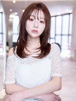 ハバナ 新宿(HAVANA)&nbsp;レイヤーカット/髪質改善トリートメント/小顔/オリーブグレー