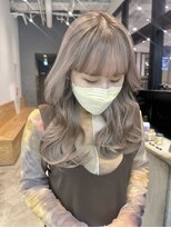 カロン トウキョウ 高円寺店(Kalon Tokyo)&nbsp;ミルクティーベージュ×くびれレイヤーミディアム