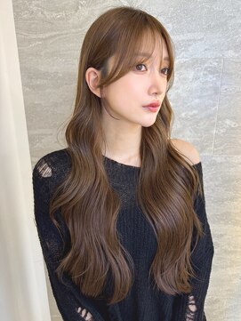 ロンドアヴァントゥス 池袋(Lond aventus) オリーブグレー/ボブ/顔周り/小顔/レイヤー/髪質改善/縮毛矯正
