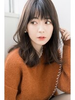 エスドットブルーム 梅田店(S.BROOM) 【S.BROOM 梅田】韓国風くびれミディアムレイヤースタイル