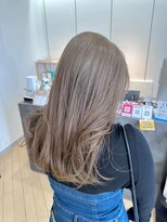 ユニ バイ マグ 長野店(Uni.by Mag)&nbsp;透明感♪ダブルカラーグレージュブリーチミルクティーベージュ