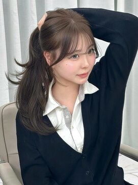 キティー(kiti) ブリーチなしダブルカラー×レイヤーカット