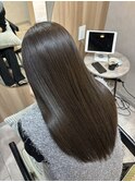 うる艶グレージュカラー