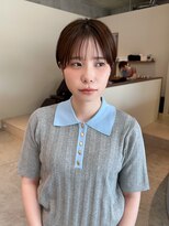 カケ(kake) 大人っぽシースルーバング × 耳かけショート