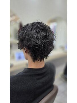 キーン 渋沢(KEEN.) 無造作パーマ