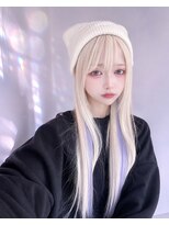 ユウハウス シュピネ(Yu House Choupinet)&nbsp;インナーカラーでハイトーンロング♪