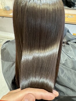 ラブ アンド ヘア ロコ(Love&Hair Loco)の写真/『美髪プロジェクト』始動♪もっと自然に、もっとキレイに…輝く私を発見☆ポイント矯正も対応します！