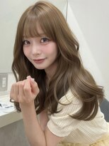アイトーキョーエス 渋谷(AI TOKYO S)&nbsp;ハッシュカットブリーチなしヘアカラーダブルカラー髪質改善前髪
