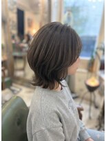 ソレイユ 新宿御苑前 (SOLEIL) 巻くと可愛いレイヤーボブ