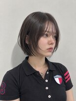 レーベル(LABEL)&nbsp;【コピーカット、似合わせカット】縮毛矯正＋レイヤーボブ