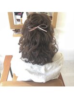 リリィ ヘアデザイン(LiLy hair design) LiLy hair design　～　ふわふわハーフアップ