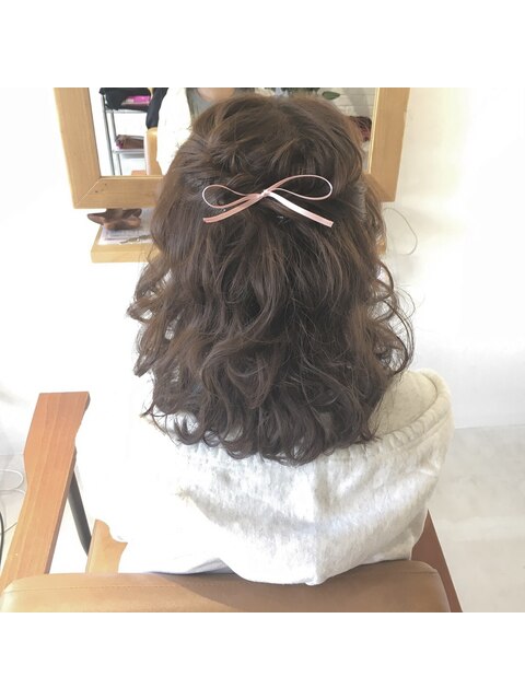 　LiLy hair design　～　ふわふわハーフアップ