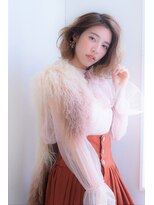 トリコ心斎橋(trico)&nbsp;ひし形シルエット♪グレージュイルミナカラー　【トリコ心斎橋】