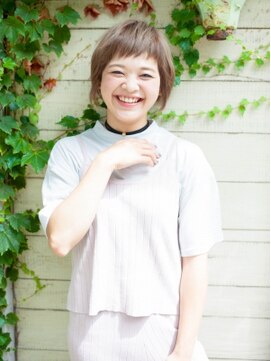 ヘア ライフ ワイレア(HAIR LIFE Wailea) 斜めバングからアシンメトリー×ふんわりルーズカール