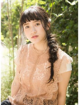 スリーバイキープ 尾山台(THREE by KEEP) 【THREEbyKEEP尾山台】編み込みフィッシュボーンヘアアレンジ