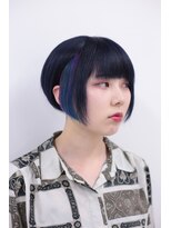 クリーン ヘアデザイン(CLLN hair Design)&nbsp;【CLLN】ネイビーブルー×ディープユニコーン