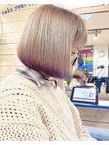 トーク 伊丹本店(TAL'KE)&nbsp;TAL'KE/ホワイトヘア×ラインカラー_485