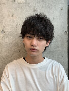 フィフス(fifth) マッシュウルフ スパイラルパーマ コンマヘア マッシュ