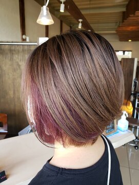 レイヘアービューティーサロン(LEI HAIR BEAUTY SALON) インナーピンク♪