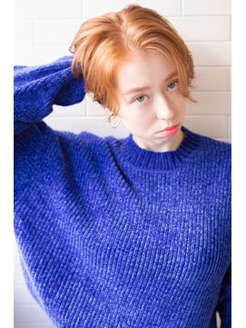 クラン(clan) ネオウルフ＃ココアブラウン大人かわいいフリンジウェーブ