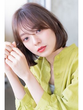 エース (ACE) ACE ニュアンスブラウン×艶ボブ