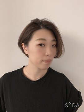 アストロ デザイン オブ ヘアー(ASTRO design of hair) グレージュカラー/ボブウルフ/黒髮カタログツーブロックマッシュ