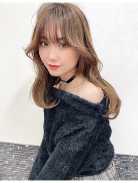 リコバイアフロート(riko by afloat) 内巻きワンカール/こなれヘア/フレンチガーリー/韓国風ヘア