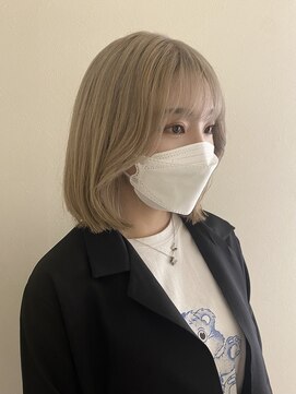 サンバイセライロ 千葉(SAN. by celilo) ブロンドベージュ×タンバルモリ【佐藤詩門】