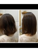 髪質改善ストレート