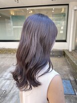 ヘアーメイクオズ(hair make O/S)&nbsp;ヘアーメイクオズ＆金あゆみ　秋☆パープルグレージュ