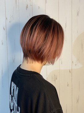 アヤメ(ayame) 【ayame大泉学園】デザインカラー_ピンクヘア_白髪ぼかし_11