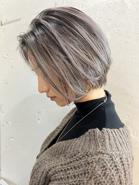ヘアーワークス ヘルム 渋谷店(HAIR WORKS HELM) 【HELM渋谷】パールグレージュ