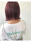 10代20代30代ダブルカラー/ミニボブ/インナーカラー/ブリーチ