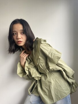 サンクチュアリー 千里山(Sanctuary) ミディアムヘア