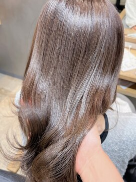 アイニティ(Inity) ［Inity］高濃度水素カラー×ラベンダーベージュ[心斎橋]