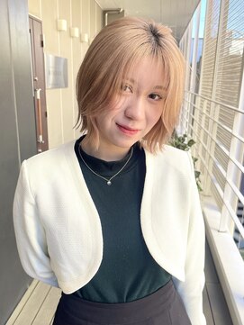 シオ ヘアー デザイン(Sio. hair design) 顎ラインボブ/西新ボブ