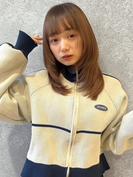 アース 三軒茶屋店(HAIR&MAKE EARTH) 三軒茶屋_レディース_ロング_ストレート_ナチュラル_髪質改善