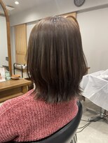 カノエ 下松店(canoe)&nbsp;くびれボブ/髪質改善縮毛矯正/髪質改善/韓国風/韓国ヘア